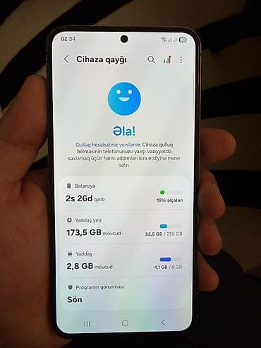 Video oyunlar və konsollar: Samsung Galaxy S23, 256 GB, rəng - Qara, İki sim kartlı — 4