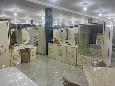 Klassik üslubda zərif qonaq otağı və yataq otağı mebel dəsti Tərkibi