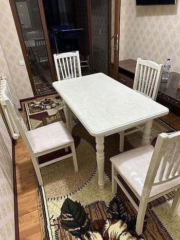 kicik masa: Yeni, 4 stul — 3