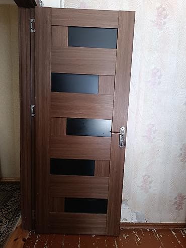 Daxili otaq qapısı – müasir dizayn - Material: ağac teksturalı — 1