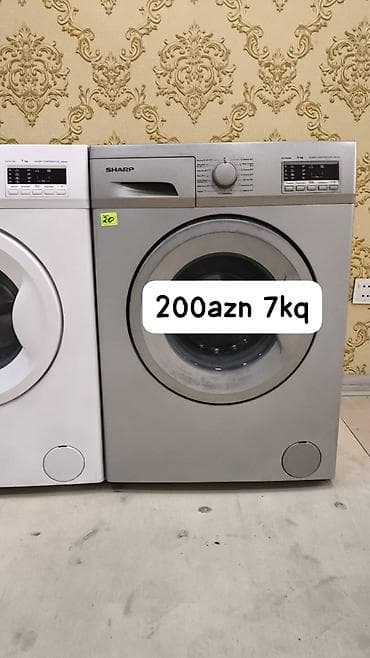 whirlpool paltaryuyan: Paltaryuyan maşın Sharp, 7 kq, Qurutmasız, Kredit yoxdur — 1