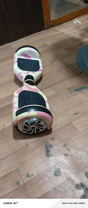 Elektrik nəqliyyatı: Özünü tarazlayan elektrikli skuter (hoverboard) - Rəng/Naqış — 2