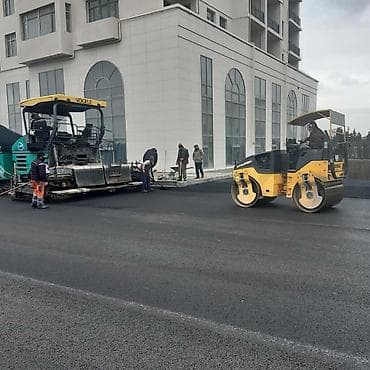 ikinci el pencereler: Asfalt işlərinin görülməsi. Məhlə daxili yollar, bina sahələri — 5