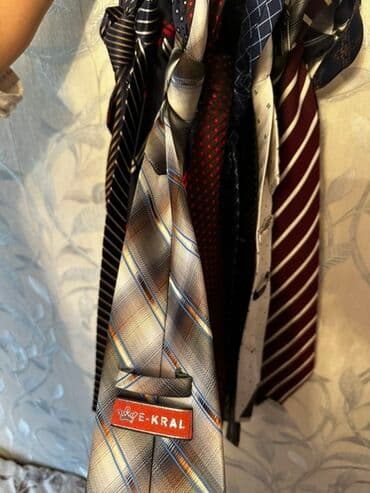 jey krem: Qalstuk, Versace, rəng - Qara — 5