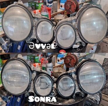 Yük daşımaları: Xidmət;hər növ faralarin buxarla təmizlənməsi.1 il zəmanət.cütü 30 — 5