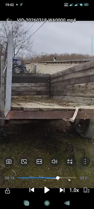 en ucuz jaluzi perde: Ağır işlər üçün qoşqu (traktor/banet üçün) - Güclü metal şassi və — 9