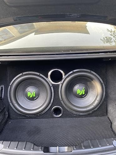 mini smart box: Avtomobil üçün tam audio sistemi - Subwooferlər: Baqajda portlu — 2
