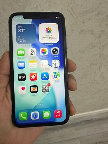 IPhone 11, 128 GB, Qara, Face ID — 2