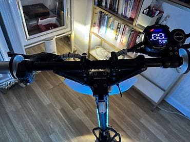 Elektrik nəqliyyatı: Dualtron elektrik skuter - Güclü ikiqat amortizasiya sistemi və iri — 5