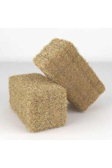 Məhsul: Preslənmiş saman balyaları Təsvir: - Standart düzbucaqlı pres