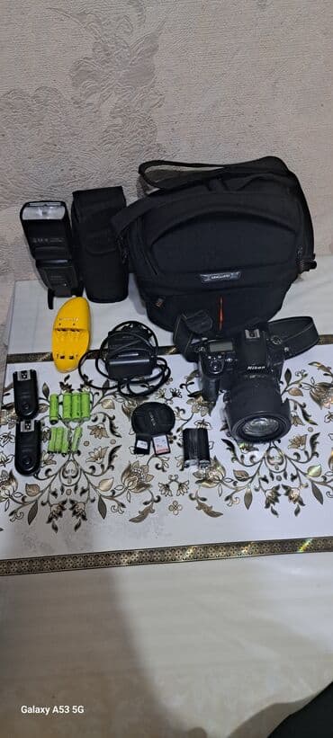Fotoaparat dəsti – Nikon D7100 + 18-105mm VR, Yongnuo YN560 IV flaş və