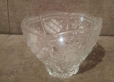 yuxuda xrustal qab gormek: Kasalar, 1 əd, Xrustal — 1