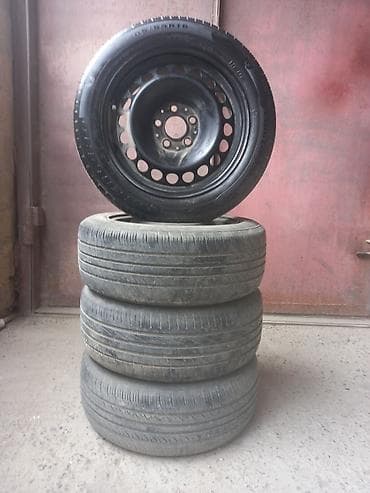 tekerlerin satisi: 205/55 R16 təkər dəsti və dəmir disk - Ölçü: 205/55 R16 (şin üzərində — 1