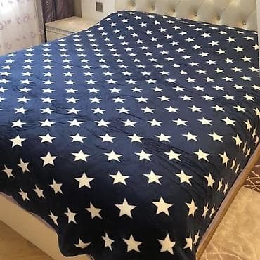 Yeni rəng - Mavi Flis Pled, Pulsuz çatdırılma