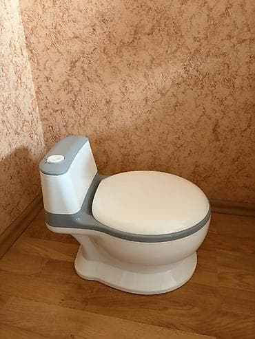 Uşaq tualet qabı – mini tualet dizaynı - Real tualetə bənzər formaya