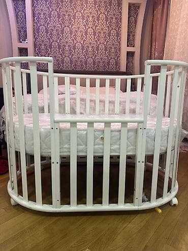 sadə matras: Oğlan və qız üçün, Yumru, Beşik, Dəstsiz, Matras ilə, Yellənmə mexanizmsiz — 1