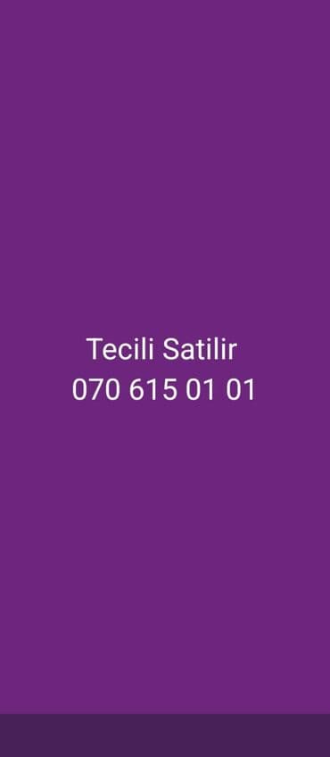 sim nömrə: Təcili satılır 070 615 01 01 cox az islenib oz adimadir. Alan adamin — 1