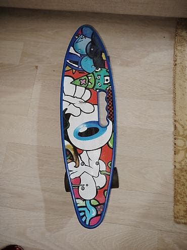 Rəngarəng qrafik printli kruizer tipli skeytbord. Xüsusiyyətlər: - lalafo.az -da Rəngarəng qrafik printli kruizer tipli skeytbord. Xüsusiyyətlər: -