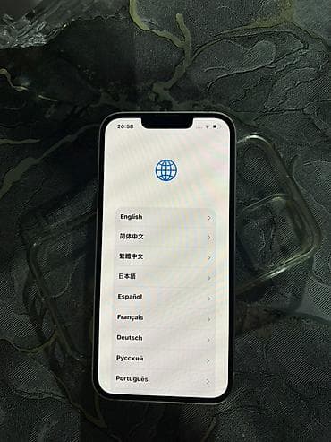 iphone 800: IPhone 14, 128 GB, Ağ, Barmaq izi, Face ID — 4