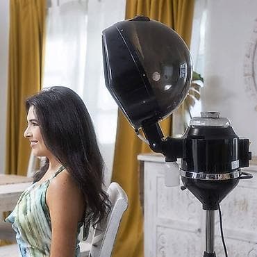 Professional buxarlı saç qurutma və baxım qurğusu – salon və ev
