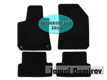 PEUGEOT 308 2014 ucun kovrolit ayaqaltilar 🚙🚒 Ünvana və Bölgələrə — 1