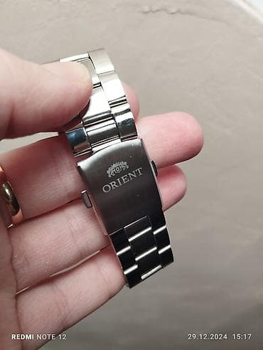 orient saatlar: İşlənmiş, Qol saatı, Orient, rəng - Göy — 3