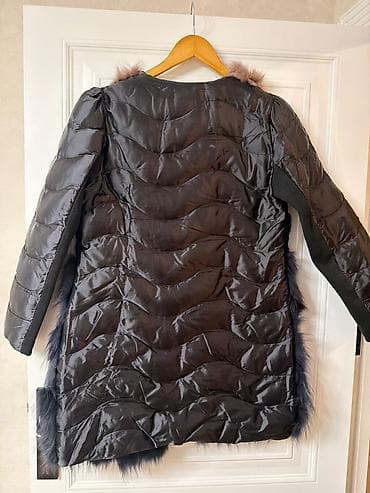 Paltolar: Palto, Fendi, XL, rəng - Qara — 2