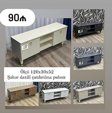 TV stend / TV altı 90 AZN 💥 ✔️Ölçü en120 x dər30 x hün 52 ✔️ Rəng lalafo.az -da TV stend / TV altı 90 AZN 💥 ✔️Ölçü en120 x dər30 x hün 52 ✔️ Rəng