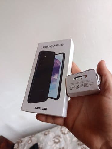 samsung a53 lalafo: Samsung Galaxy A55, 256 GB, rəng - Qara, Sensor, Face ID, Sənədlərlə — 3