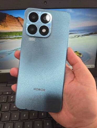 Samsung: Honor X8a, 128 GB, rəng - Mavi, Sensor, Barmaq izi, Face ID — 2