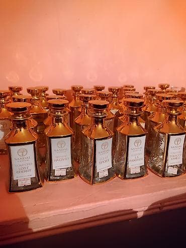 Личные вещи: Ünvan (Şamaxı) SANDAL PARFUM ətirlərinin kolleksiyası - Şüşə — 1