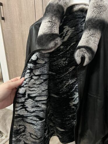 kiqurum qadın pijamaları: Kürk, XL, rəng - Qara — 1