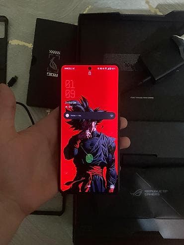 asus gaming: Asus ROG Phone, 512 GB, rəng - Qara, Sənədlərlə — 3