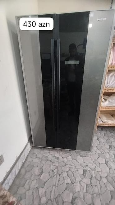 qastranom soyuducu: İşlənmiş 2 qapılı Soyuducu Satılır, rəng - Qara — 1