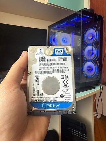 nike çanta: WD Blue 2.5" HDD – 500 GB Texniki xüsusiyyətlər: - Model: WD Blue — 1