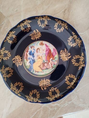 Boşqablar, 4 ədədli dəst, Farfor, SSRİ