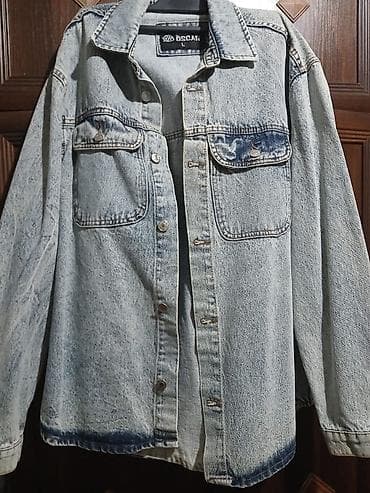 Dəbli, "vintaj" (acid wash) üslubunda cins gödəkçə/köynək satılır at lalafo.az Dəbli, "vintaj" (acid wash) üslubunda cins gödəkçə/köynək satılır