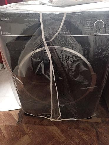 xiaomi mi stick: Sharp paltaryuyan maşın – ön yükləməli, qara rəng. - Marka/model — 1