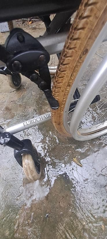 abc design 3 tec universal arabalar: Məhsul: EUROCHAIR əlil arabası (mexaniki) Təsvir: - Yüngül alüminium — 2