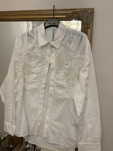 Другая женская одежда: ZARA XL razmer ağ sorocka.Yenidi etiketi üstünde.Satışda ZARAda 179 — 2