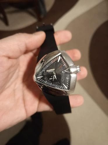 Eynəklər: İşlənmiş, Qol saatı, Hamilton, rəng - Gümüşü — 9