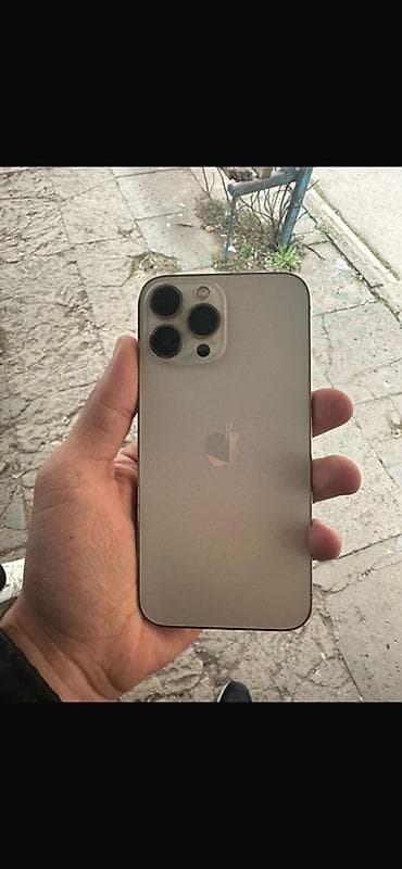 iphone 15 pro max islenmis: IPhone 13 Pro Max, 256 GB, Qızılı — 1