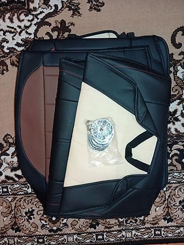 Инструменты для авто: Avtomobil oturacaq örtükləri dəsti - Material: süni dəri (eko‑dəri) — 1