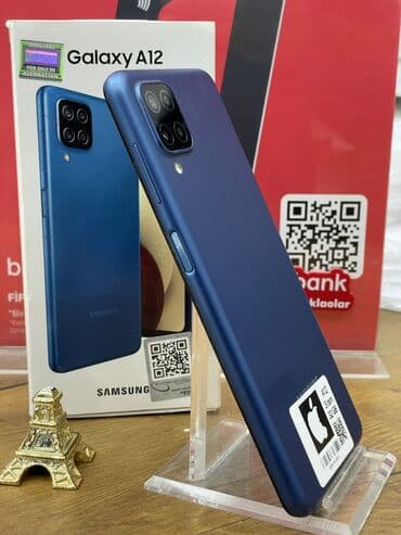 a12 samsung ikinci el: Samsung Galaxy A12, 32 GB, rəng - Mavi, Barmaq izi — 3