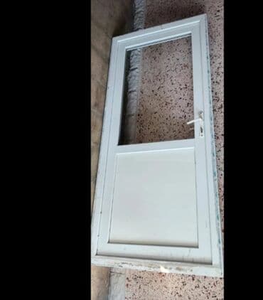 hamam qapları: Hamam üçün Yeni Plastik qapı Zamok ilə, Zəmanətsiz, Pulsuz quraşdırma, Ödənişli çatdırılma — 1