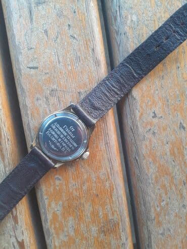 omega qol saatı: İşlənmiş, Qol saatı, Vostok, rəng - Qəhvəyi — 2