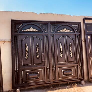 ворота для дома: Salam Diqqetle Oxuyun.List-3düy,Profil 40/40 Qalınlıqı-3,Çerçive-8lik — 1