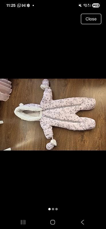 Детские электрокары: Комбинезон, Для девочек, 0 - 3 мес. — 1