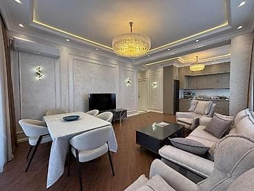 icare obyek: İcarəyə verilir 3 otaqlı yeni tikili 120 m², Ağ şəhər q. Kateqoriya — 2