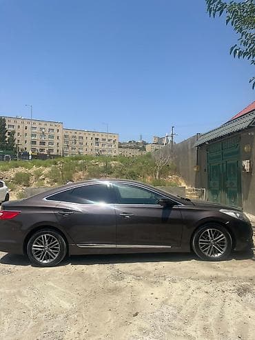 Продажа авто: Hyundai Grandeur sedan - Rəng: tünd qəhvəyi/metalik - Kuzov: 4 qapılı — 8